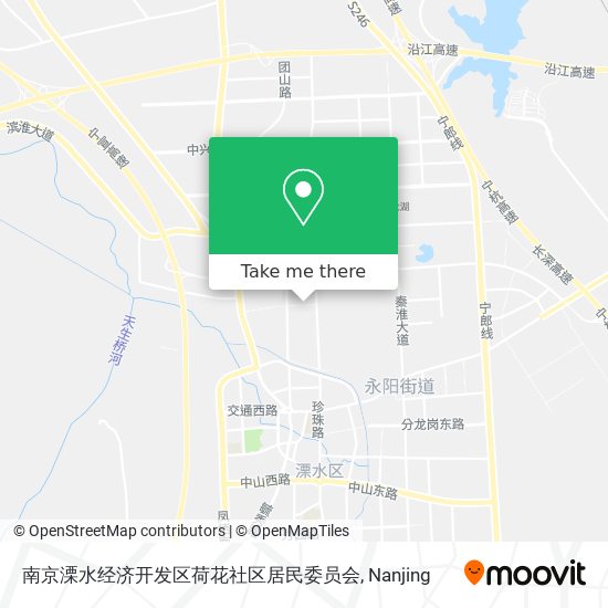 南京溧水经济开发区荷花社区居民委员会 map