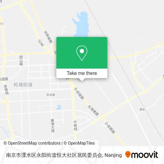 南京市溧水区永阳街道恒大社区居民委员会 map