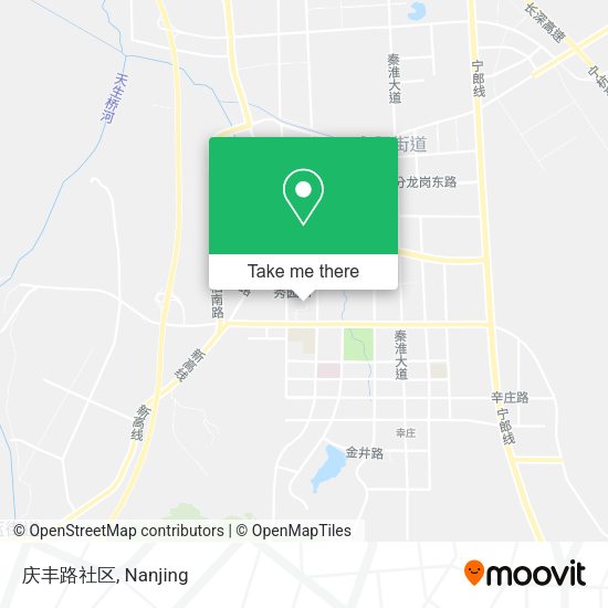 庆丰路社区 map