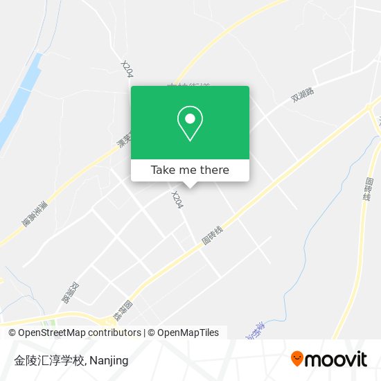 金陵汇淳学校 map