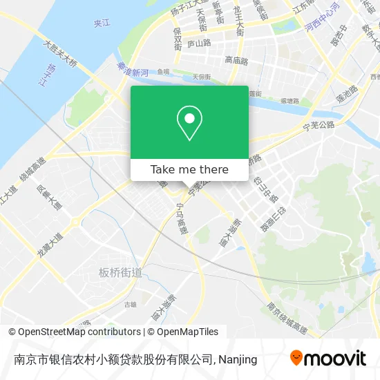 南京市银信农村小额贷款股份有限公司 map