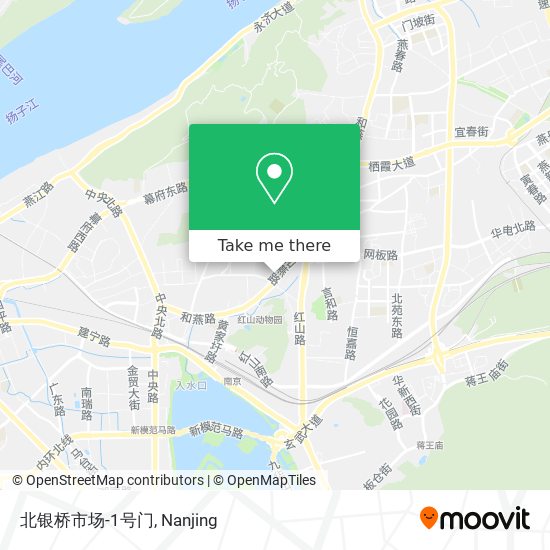 北银桥市场-1号门 map