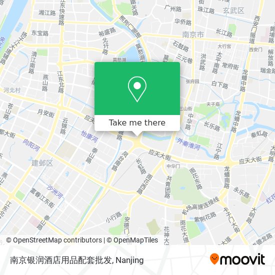 南京银润酒店用品配套批发 map