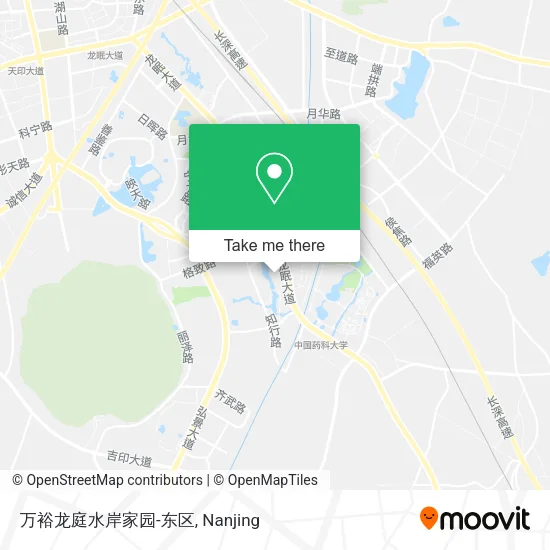 万裕龙庭水岸家园-东区 map