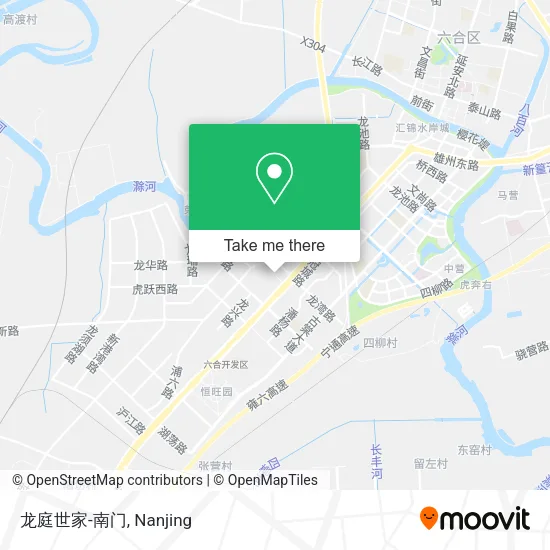 龙庭世家-南门 map