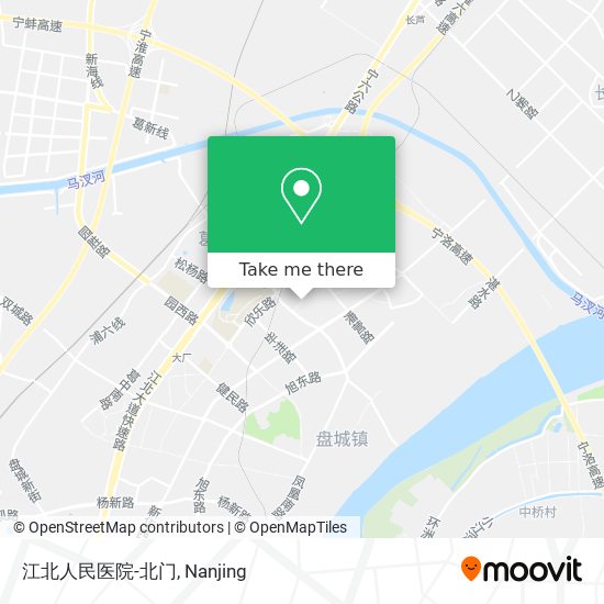 江北人民医院-北门 map
