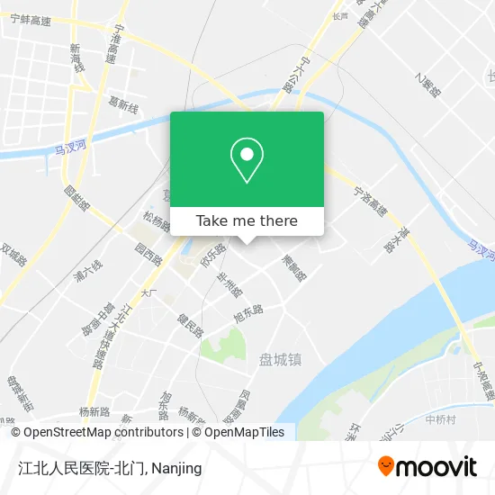 江北人民医院-北门 map