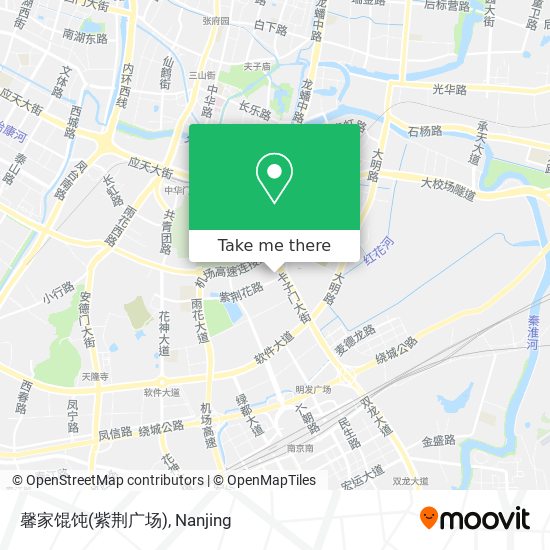 馨家馄饨(紫荆广场) map