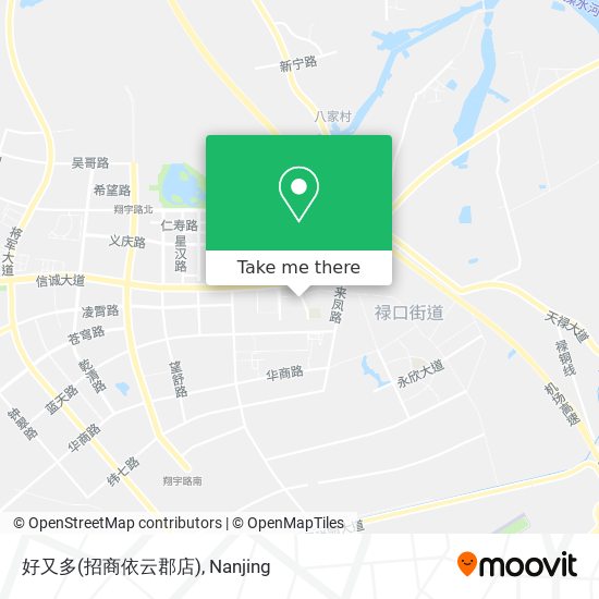 好又多(招商依云郡店) map