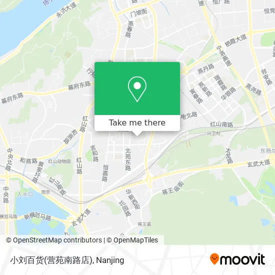 小刘百货(营苑南路店) map