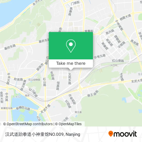 汉武道跆拳道小神童馆NO.009 map