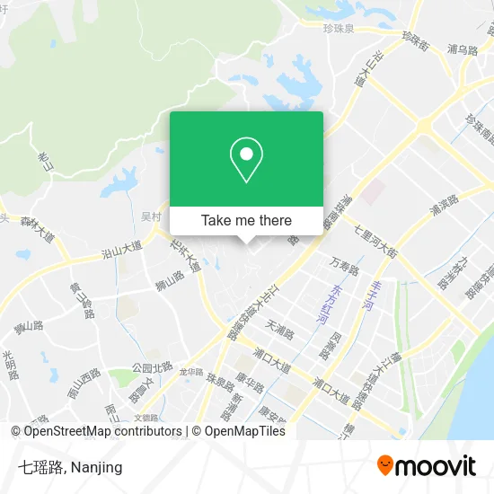 七瑶路 map