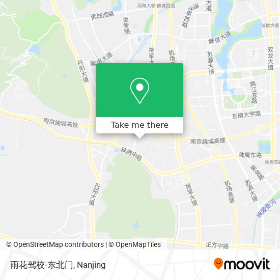 雨花驾校-东北门 map