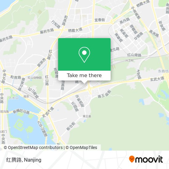 红腾路 map