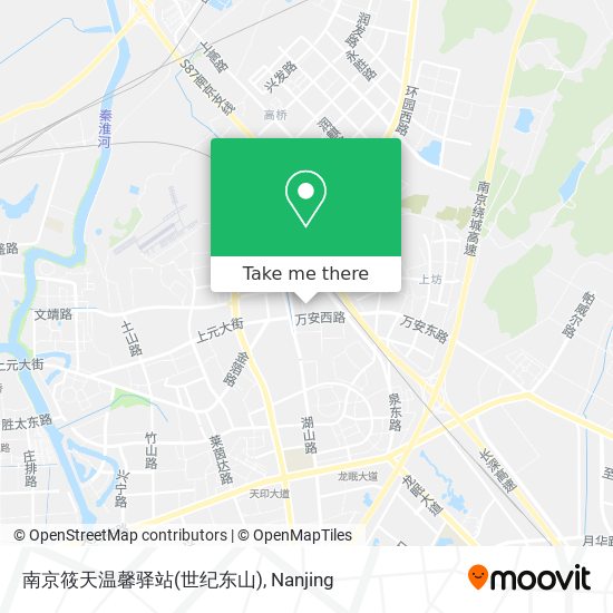南京筱天温馨驿站(世纪东山) map