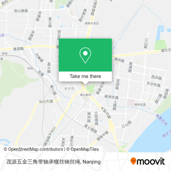 茂源五金三角带轴承螺丝钢丝绳 map