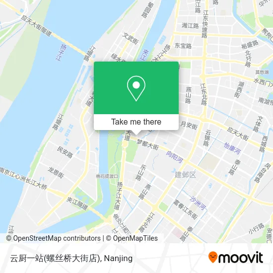 云厨一站(螺丝桥大街店) map