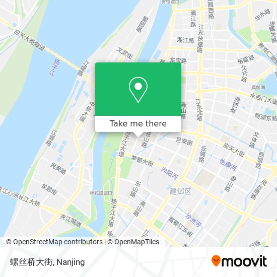 螺丝桥大街 map