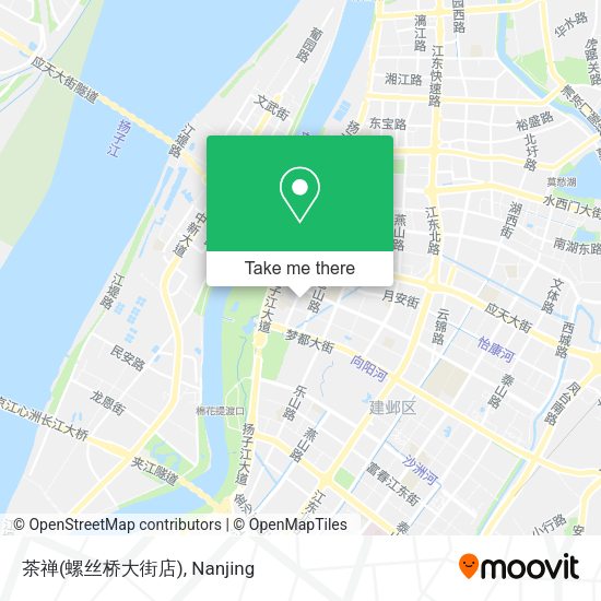 茶禅(螺丝桥大街店) map