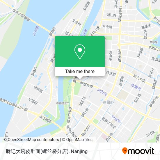 腾记大碗皮肚面(螺丝桥分店) map