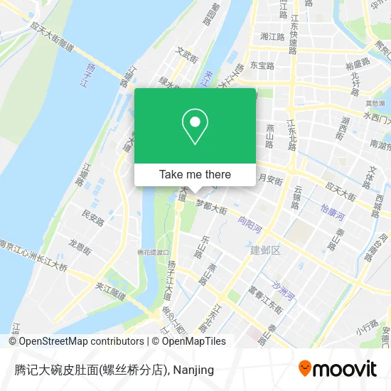 腾记大碗皮肚面(螺丝桥分店) map
