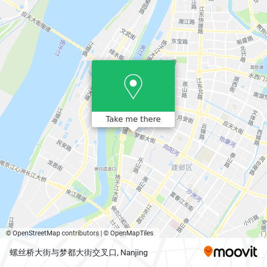 螺丝桥大街与梦都大街交叉口 map