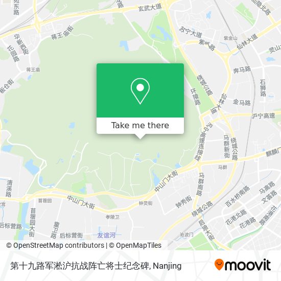 第十九路军淞沪抗战阵亡将士纪念碑 map