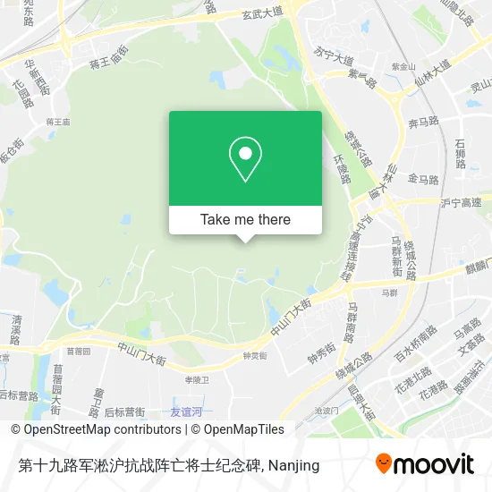 第十九路军淞沪抗战阵亡将士纪念碑 map