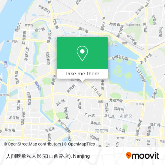 人间映象私人影院(山西路店) map