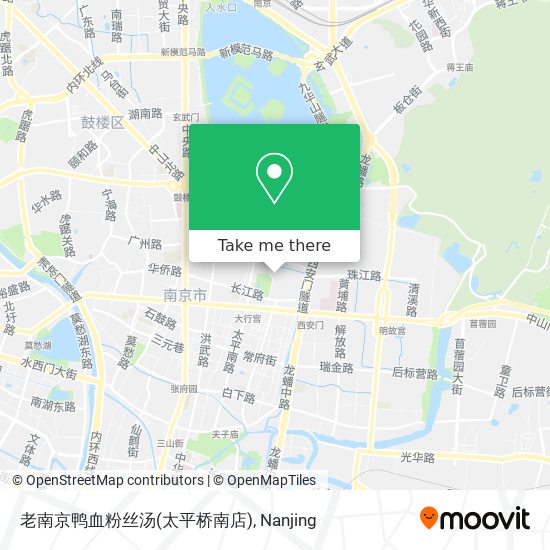 老南京鸭血粉丝汤(太平桥南店) map