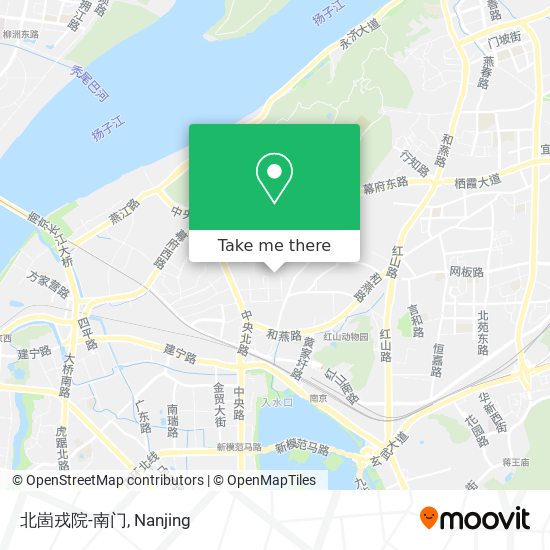 北崮戎院-南门 map