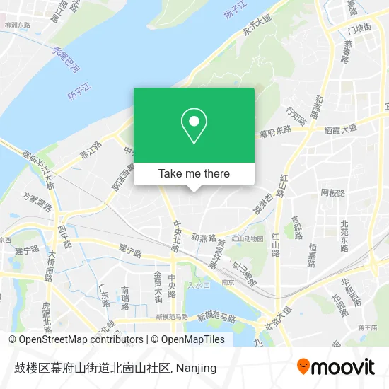 鼓楼区幕府山街道北崮山社区 map