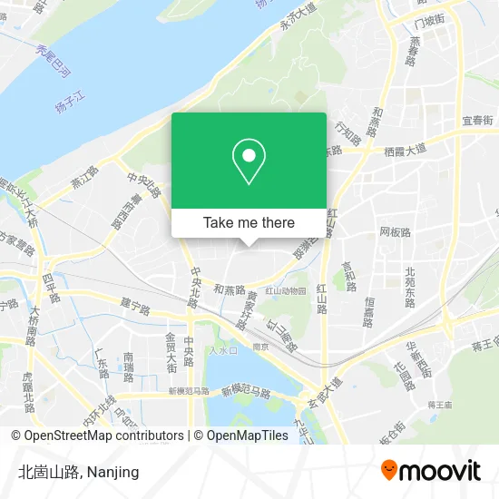 北崮山路 map