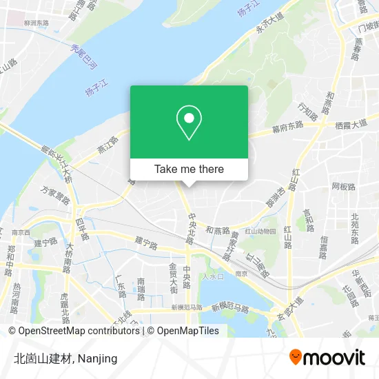 北崮山建材 map