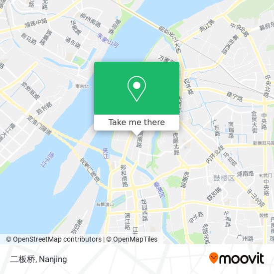 二板桥 map