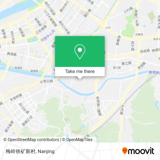 梅岭铁矿新村 map