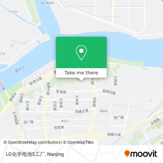 LG化学电池5工厂 map