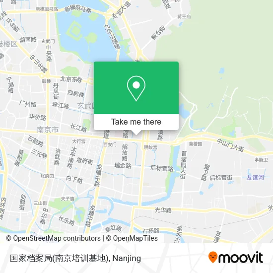 国家档案局(南京培训基地) map