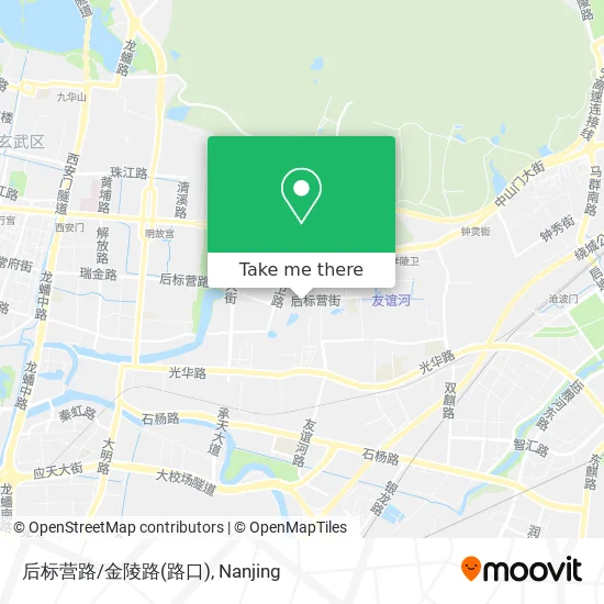 后标营路/金陵路(路口) map