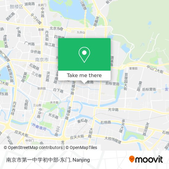 南京市第一中学初中部-东门 map