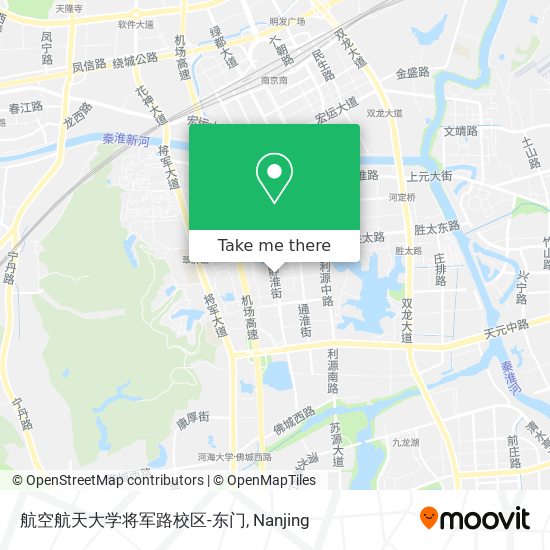 航空航天大学将军路校区-东门 map