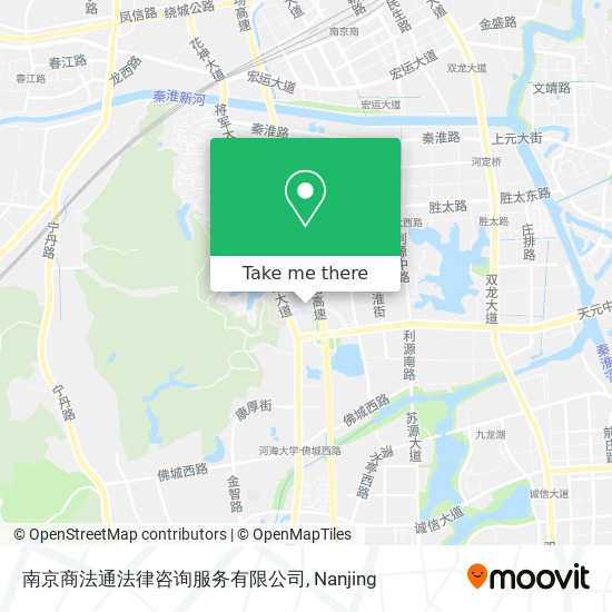 南京商法通法律咨询服务有限公司 map