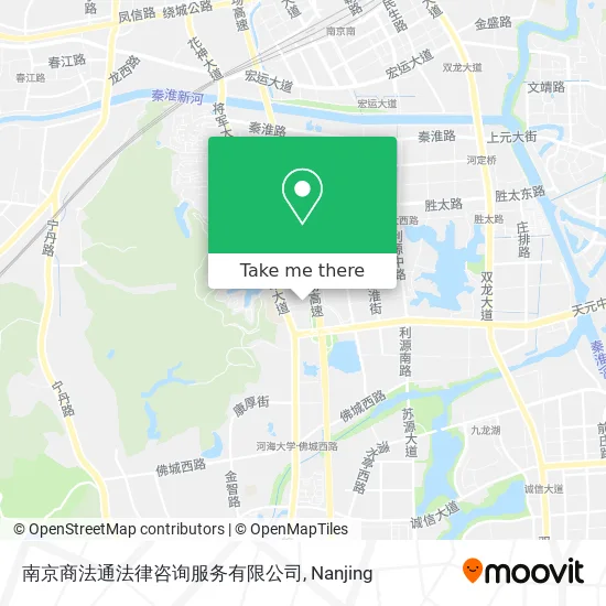 南京商法通法律咨询服务有限公司 map