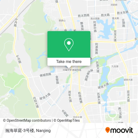 瀚海翠庭-3号楼 map