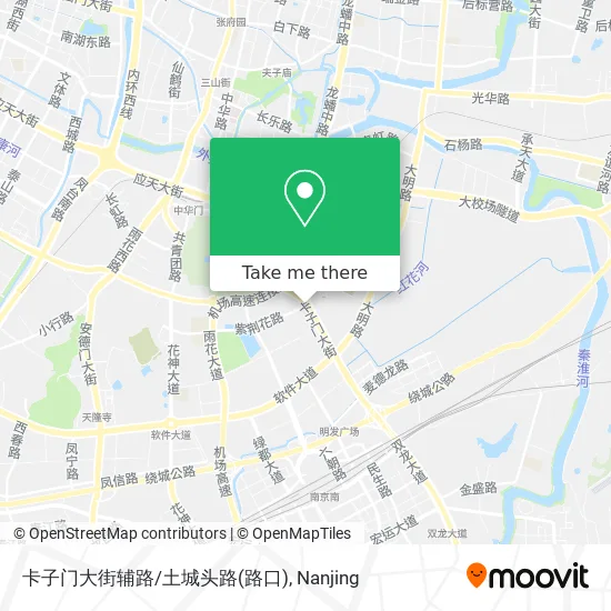 卡子门大街辅路/土城头路(路口) map