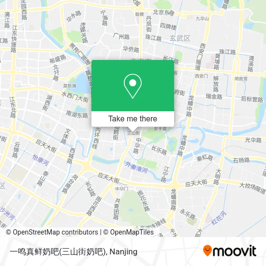一鸣真鲜奶吧(三山街奶吧) map