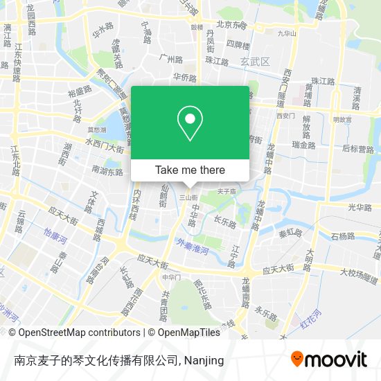 南京麦子的琴文化传播有限公司 map