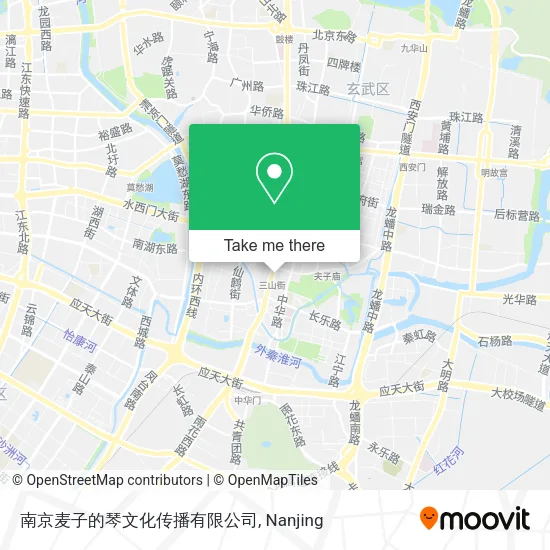 南京麦子的琴文化传播有限公司 map