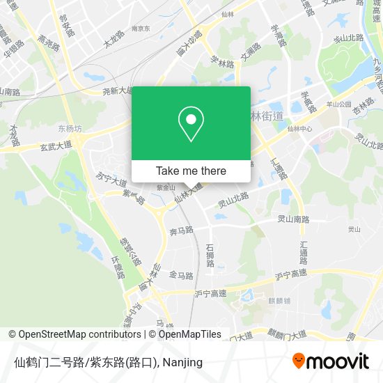 仙鹤门二号路/紫东路(路口) map