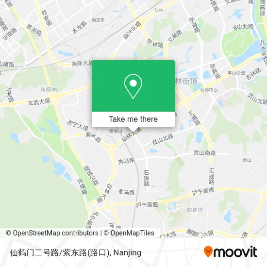 仙鹤门二号路/紫东路(路口) map